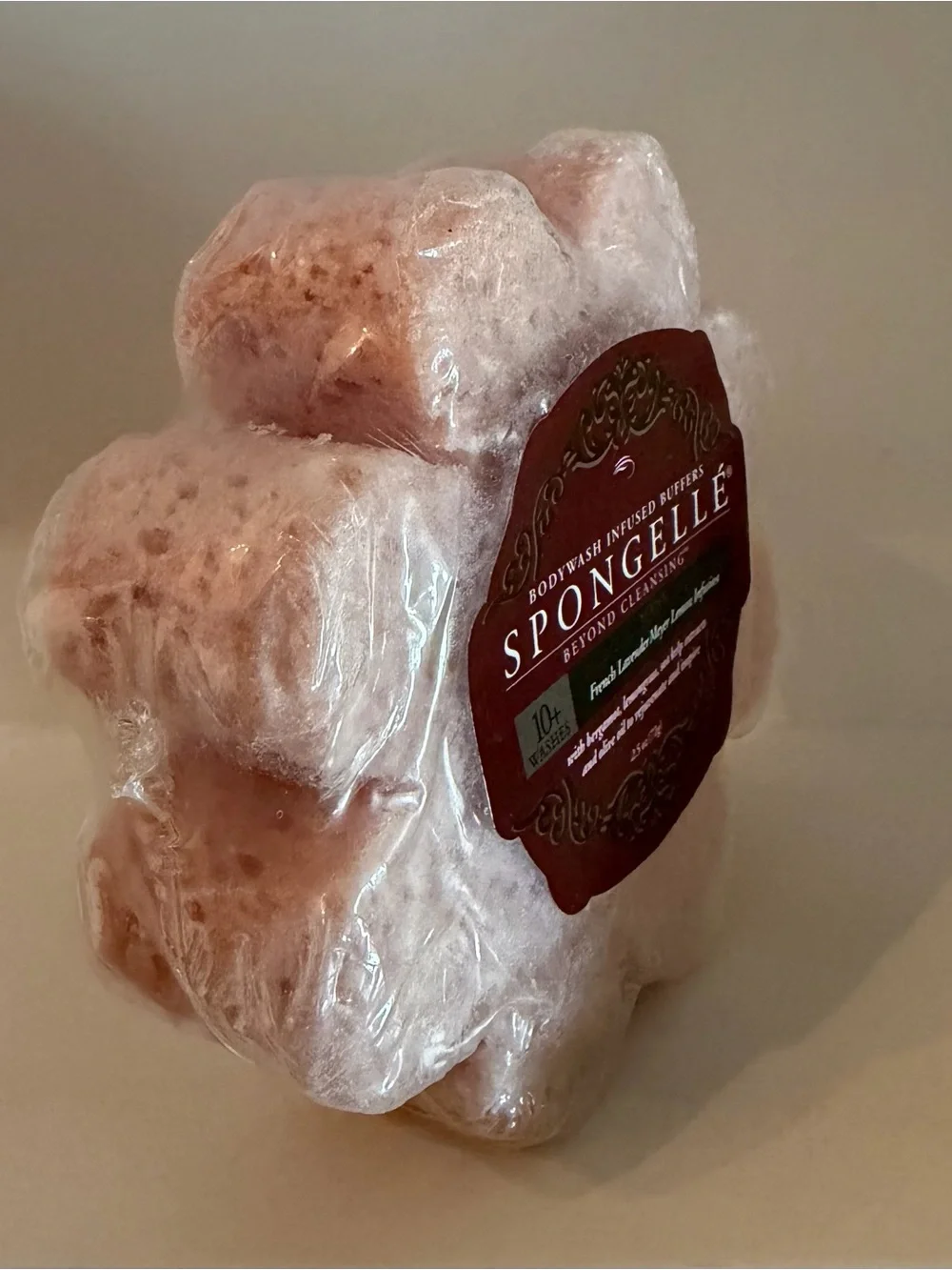 Spongellé French Lavender Bodywash Infused Buffer. MSRP: $18